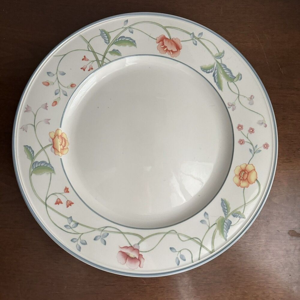 Villeroy & Boch Albertina Round Cake Plate Platter 12.75" Germany